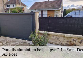 Portails aluminium bois et pvc  93450