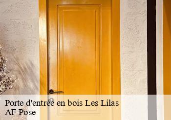 Porte d'entrée en bois  93260