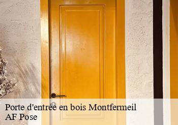 Porte d'entrée en bois  93370