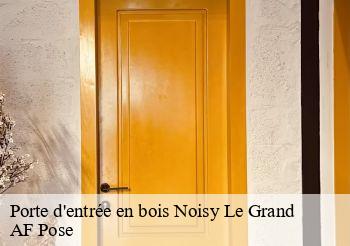 Porte d'entrée en bois  93160